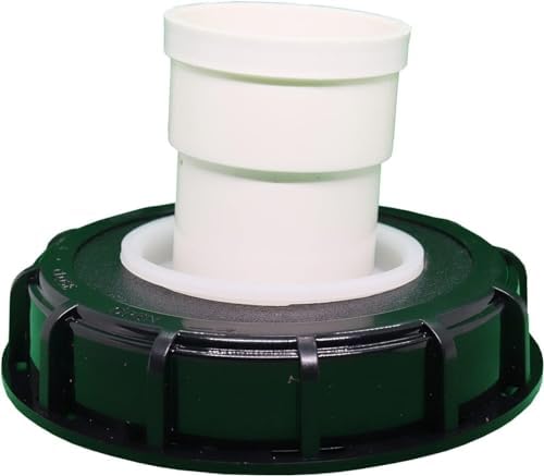 samou IBC Lid Filter 165 mm Straight Ton Barrel Cover with Nylon Washable IBC Tank Lid Filter for mounting on IBC Container Rainwater Tank IBC 1000 Liters DN150 - Image 2