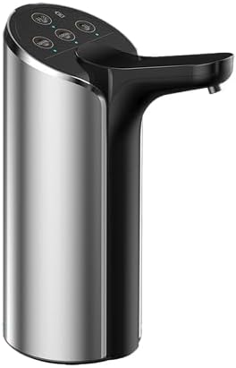 Electric Water Pump – Easy Installation Drink Dispenser USB Water Pump – One Button Easy Operation Automatic Water Dispenser (Silver) by Unknown