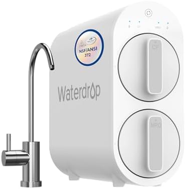 Waterdrop G2 Reverse Osmosis System, 400 GPD Tankless RO Water Filtration by Waterdrop