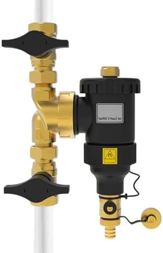 Magnetic Boiler Filter Dn20 Dn32 Thread Wall-Mount Separator by Unknown