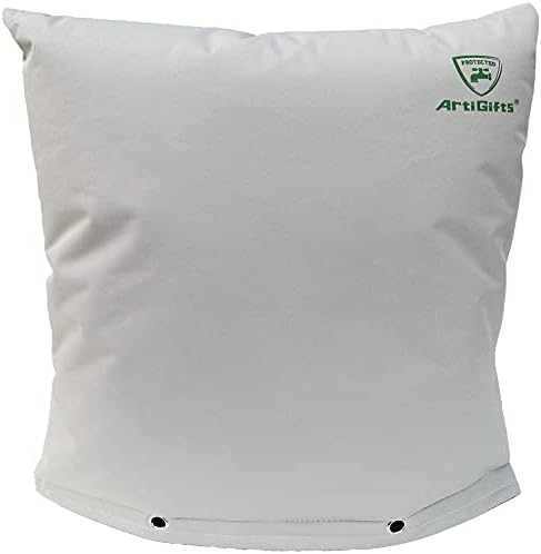 Insulated Pouch - Backflow Insulation Cover for Winter Freeze Protection, Pale Khaki, 25’’W x 30’’H - Measure Before Purchase by ArtiGifts