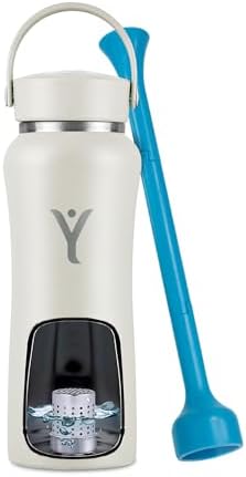 DYLN Hydrogen Water Bottle, Alkaline, Vacuum Insulated, Stainless Steel by DYLN