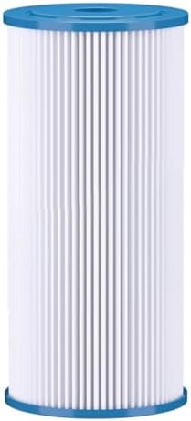 Baleen Filters 10" x 4.5" 1 Micron Pleated Sediment Filter Cartridge Replaces Hydronix SPC-45-1001, Watts FM-BB-10-1, Pentek S1-BB (SINGLE) by BaleenFilters