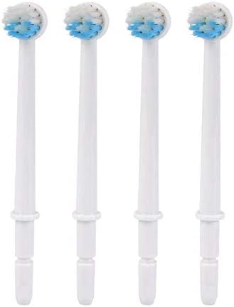 Replacement Part for Waterpik or other Water Flossers/Irrigators (Aquaflosser 4 Brush Head Tips) by AquaFlosser