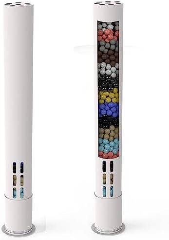 2 Pack Shower Filter Cartridge, JNILE 15 Stage Replacement Shower Filter by JNILE