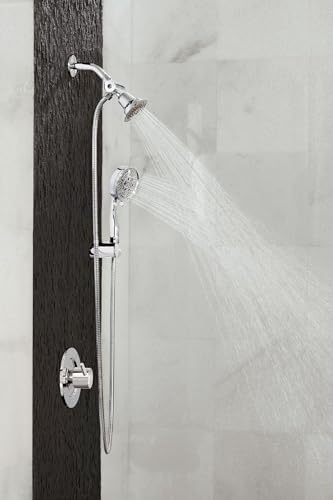 Moen 6303 One-Function 3-1/2" Diameter Shower Head, Chrome - Image 2