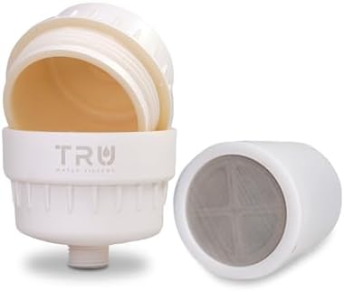 TRU High Output Shower Filter - Reduces Chlorine and other Harmful Sediments. Relieves dry and itchy skin, while Improving the health of your Hair, Skin, and Nails (White) - Image 2