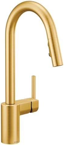 Moen Align One-Handle Pulldown Kitchen Faucet with Power Clean, 7565BG by Unknown