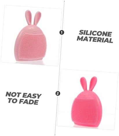 3Pcs Silicone Baby Boy Girl Shower Brush, Gentle Cleansing Face Scrubber - Image 5