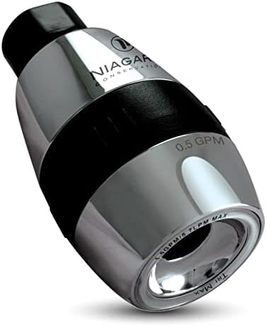 Niagara Conservation N2615CH Tri-Max 1-Spray with 0.5-1.5 GPM 2-in. Wall Mount Adjustable Fixed Shower Head in Chrome, 1-Pack | Bathroom Shower Head Sprayer with Pressure Compensation - Image 4