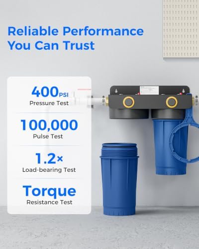 Waterdrop WHF2E-PC Whole House Water Filter System, 4-Stage Filtration - Image 6