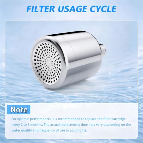2 in 1 Shower Filter and Filtered Shower Head for Hard Water - Image 5