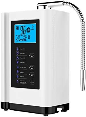 Water Ionizer, Water Purifier Machine PH 3.5-10.5 Alkaline Acid Water Machine,Up to -500mV ORP, 8000 Liters Per Filter,7 Water Settings,Auto-Cleaning,Intelligent Voice by Unknown