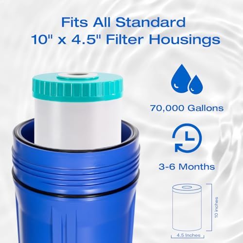 H&G Lifestyles Water Descaler Filter Cartridge Replacement 4.5 x 10 - Image 6