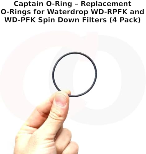 Captain O-Ring – Replacement O-Rings for Waterdrop Spin Down Filter WD-RPFK WD-PFK (4 Pack) - Image 5