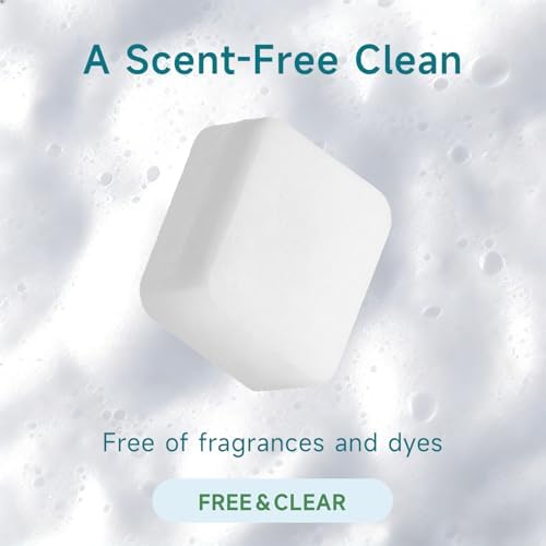 100% Plastic-Free Dishwasher Tablets, Free & Clear, 72 Count - Image 5