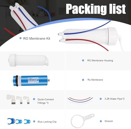600GPD Reverse Osmosis Membrane Kit with housing,Wrench - Image 3