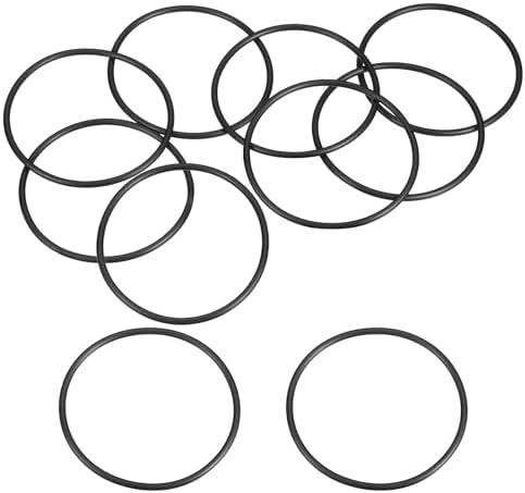 uxcell 10Pcs AS-235 NBR 70A O-Rings 3-1/8"ID x 1/8"CS/3.109"ID x 0.139"CS by uxcell