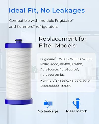 Waterdrop WF1CB Refrigerator Water Filter, 3 Pack - Image 2