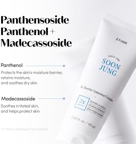 ETUDE SoonJung 2x Barrier Repair Cream for Sensitive Skin, 2.02 fl oz - Image 3