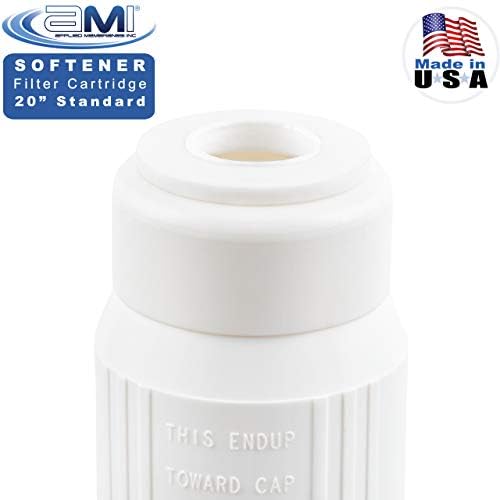 AMI Water Softening Filter Cartridge, Ion Exchange Resin, 20" Standard - Image 3