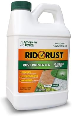 Rid-O-Rust Outdoor Rust Preventer, Extreme Water, Prevents Stains Caused by Irrigation, 64 Ounce Bottle by Pro+Products%2C+LLC