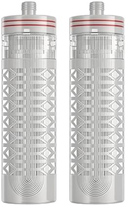 2 Pack 2.8" x 10" PVDF Hollow Fiber UF Ultrafiltration Membrane Filter, Socket Style, 0.01 Micron, for Whole House & Under Sink Water Filter Replacement by Unknown