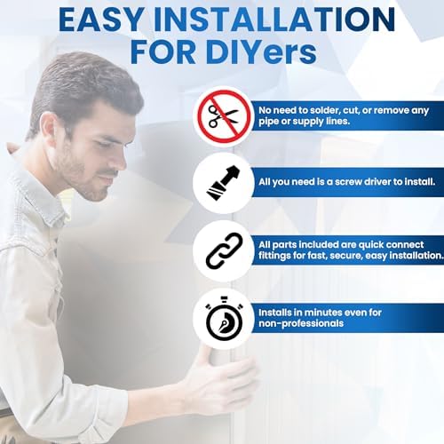 Ice Maker Refrigerator Water Line Kit, 25 ft x 1/4" - Image 6