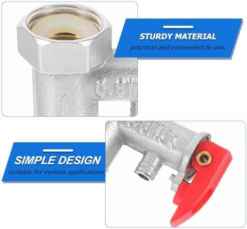 Brass Electric Water Heater Pressure Relief Valve 3/4 Thread High Safety - Image 3