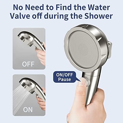 HANLIAN On/Off High Pressure Handheld Shower Head for RV Camper - Image 3