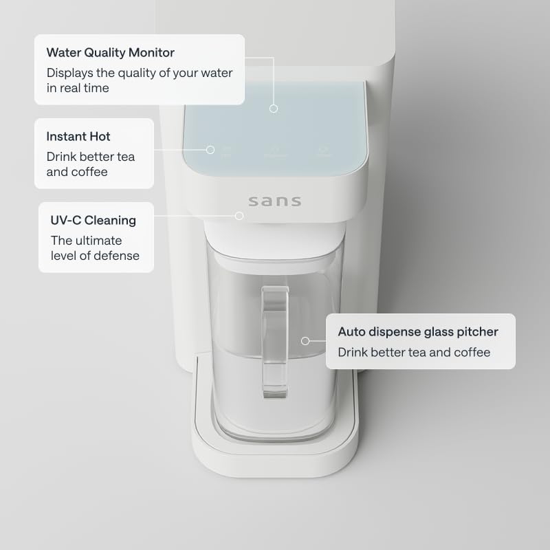 Sans Reverse Osmosis Countertop Water Purifier 4‑Stage RO Filtration - Image 4