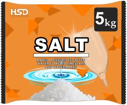 dishwasher salt, for softening, salt for water softener, dish washer salt 2 pack by Unknown