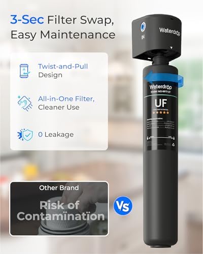 Waterdrop RF17-UF Water Filter Replacement for 17UA/17UA-UF/17UB/17UB-UF - Image 5