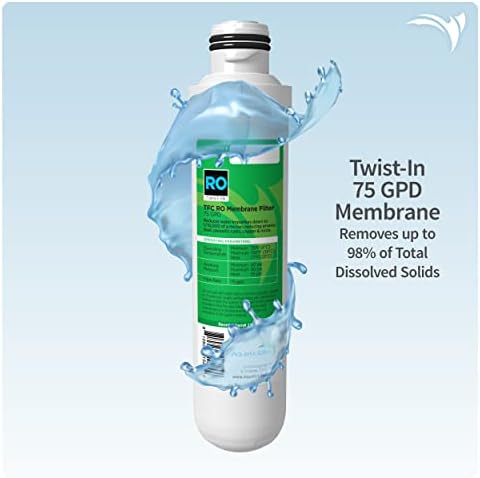 AquaticLife Twist-In RO/DI Replacement Kit, 75 GPD, 4-Piece - Image 5