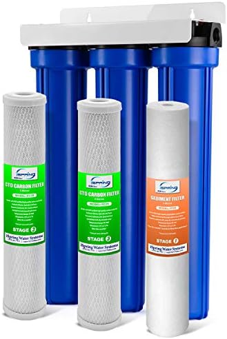 iSpring WCB32O Whole House Water Filter System, 3/4" Inlet/Outlet by iSpring