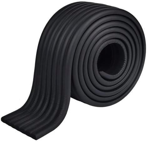 Pipe Insulation Tape 1 Roll Outdoor Weather Resistant Foam Insulation Tape for Water Pipes Cold Resistant Pipe Safety Protection Wrap Tape for Indoor Outdoor Black by Tacarlha