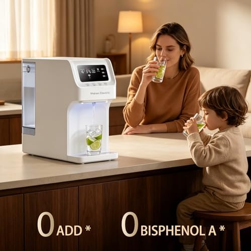 Waken Electric UV Countertop RO Water Filter System, White - Image 2