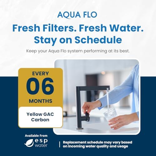 Aqua Flo Filter 65010089 Yellow 10-Micron GAC Water Filter Cartridge - Image 5