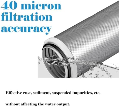 Hard Water Shower Filters, Showerhead Filters for Filtering Sediment and Other Impurities, High Output Household Tap Water Purifiers for Kitchen Washing Machine Bathrooms - Image 5