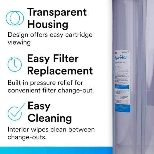 3M Aqua-Pure AP800 Series Whole House Filter Housing AP802T - Image 5