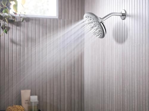 Moen Verso Eco-Performance Infiniti Dial Round Rain Shower Head, 7-Inch Diameter Spray Head, Chrome, 220R7EP - Image 2