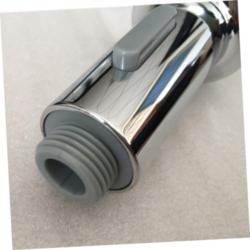Kitchen Pull out Faucet Sprayer Nozzle with Two Settings Silver - Image 3