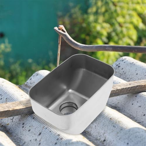 Stainless Steel Rain Gutter Nozzle, 7.3cm Downspout Filter - Image 7