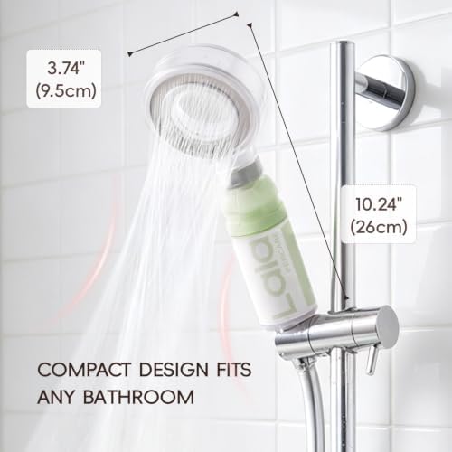 High Pressure Aromatherapy Filtered Shower Head with Handheld - Image 2