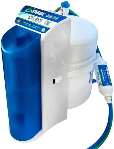 Kind Water Systems 6-Stage Reverse Osmosis Drinking Water System – Under Sink Filter for Ultra-Pure, Great-Tasting Water – Removes 99% of Contaminants – Easy DIY Install by KindWater