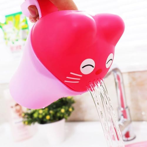 2Pcs Baby Bath Shampoo Rinser Cup, Boy Girl Hair Wash Rinse Tool - Image 4