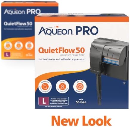 Aqueon QuietFlow 50 LED PRO Aquarium Fish Tank Power Filter For Up To 50 Gallon Aquariums - Image 6