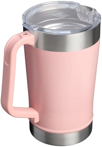 STANLEY Stay-Chill Pitcher, 64 oz, Peach Rose - Image 3