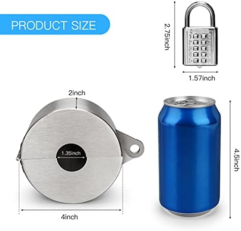 Water Spigot Lock, Outdoor Faucet Lock, Made of Stainless Steel, Suitable for Outdoor Faucets and Garden Hose Faucets, Prevents Water Theft and Unauthorized Use - Image 5
