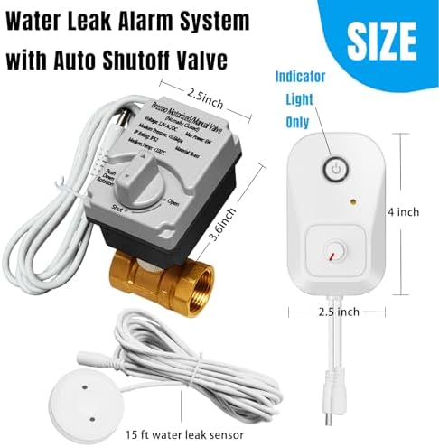 Water Leak Detector for Home, for 1-1/4-Inch Diameter Pipe - Image 2